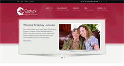 Desktop Screenshot of centurycares.com